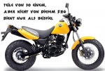 Hyosung RT125 Karion Lampenhalter Satz